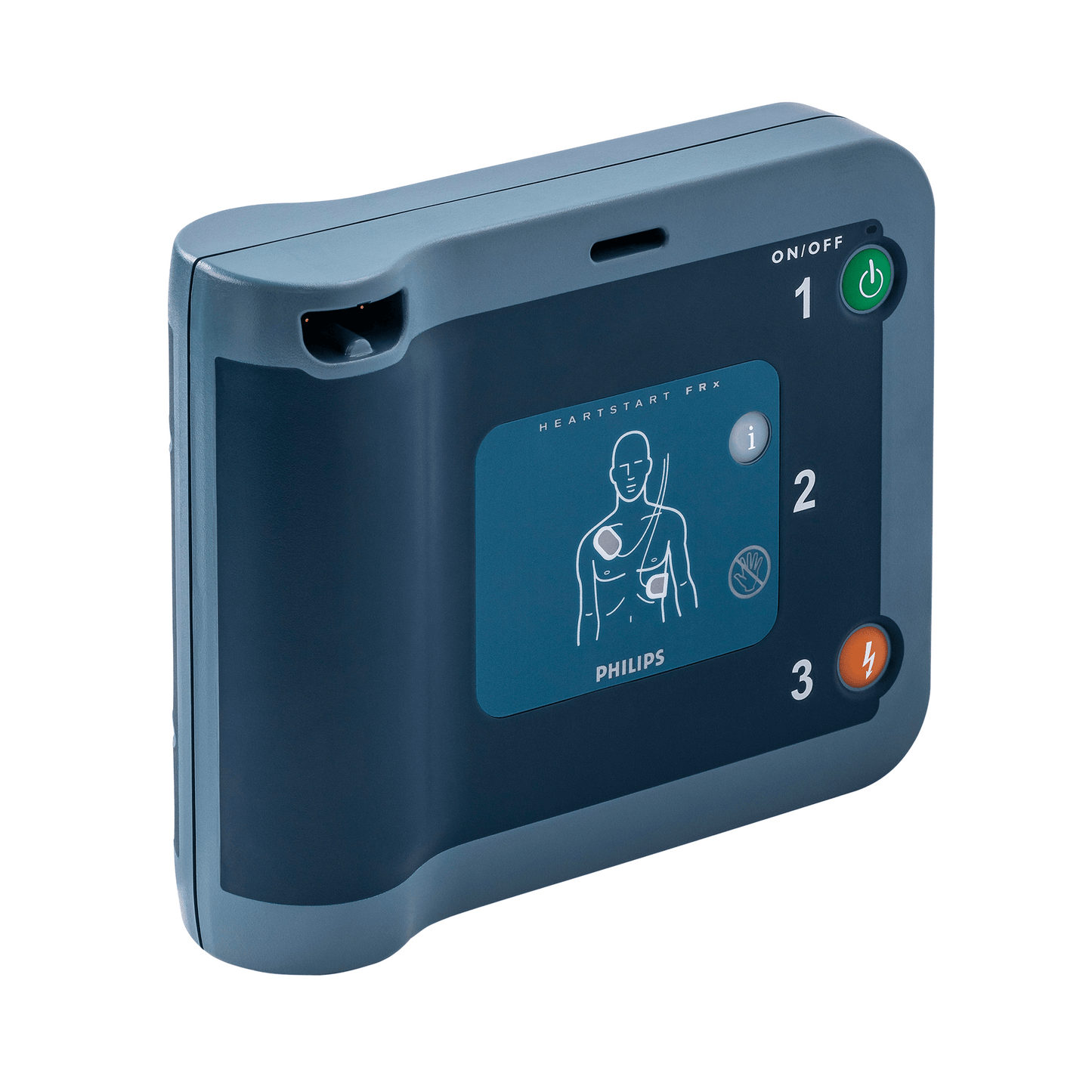 Philips FRx AED met Aivia 210 buitenkast met pincodeslot
