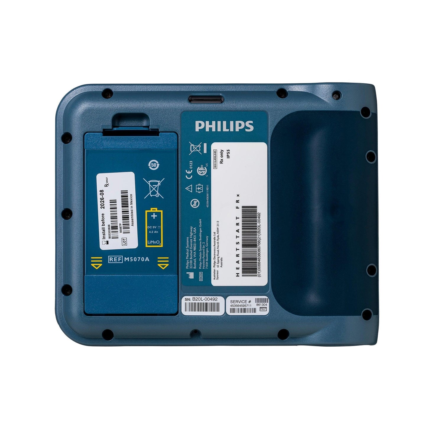 Philips Heartstart FRx AED - complete set met baby/kind sleutel- 861304 - ProCardio - 861304_NL_key